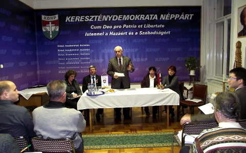 Ülést tartott a KDNP Pest megyei választmánya