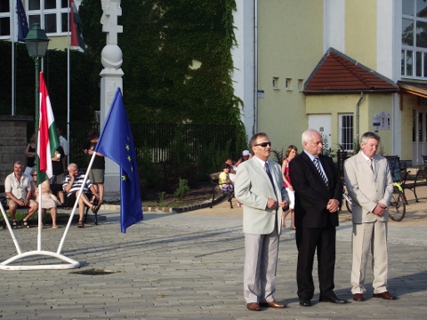 Harrach Péter a Szobi Városnapok megnyitóján